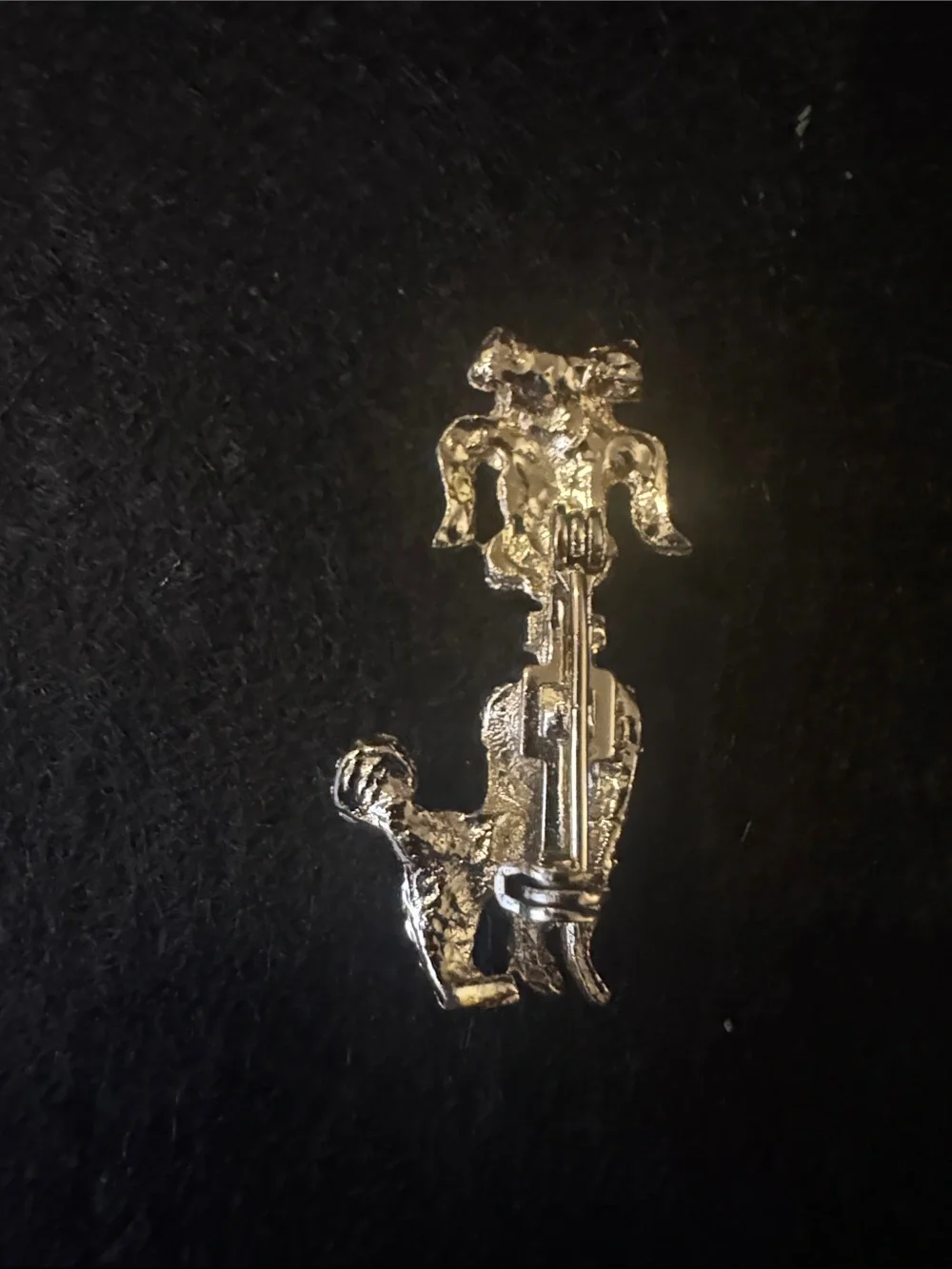 Gold-tone Bird Brooch Pin - Elegant Women’s Jewelry